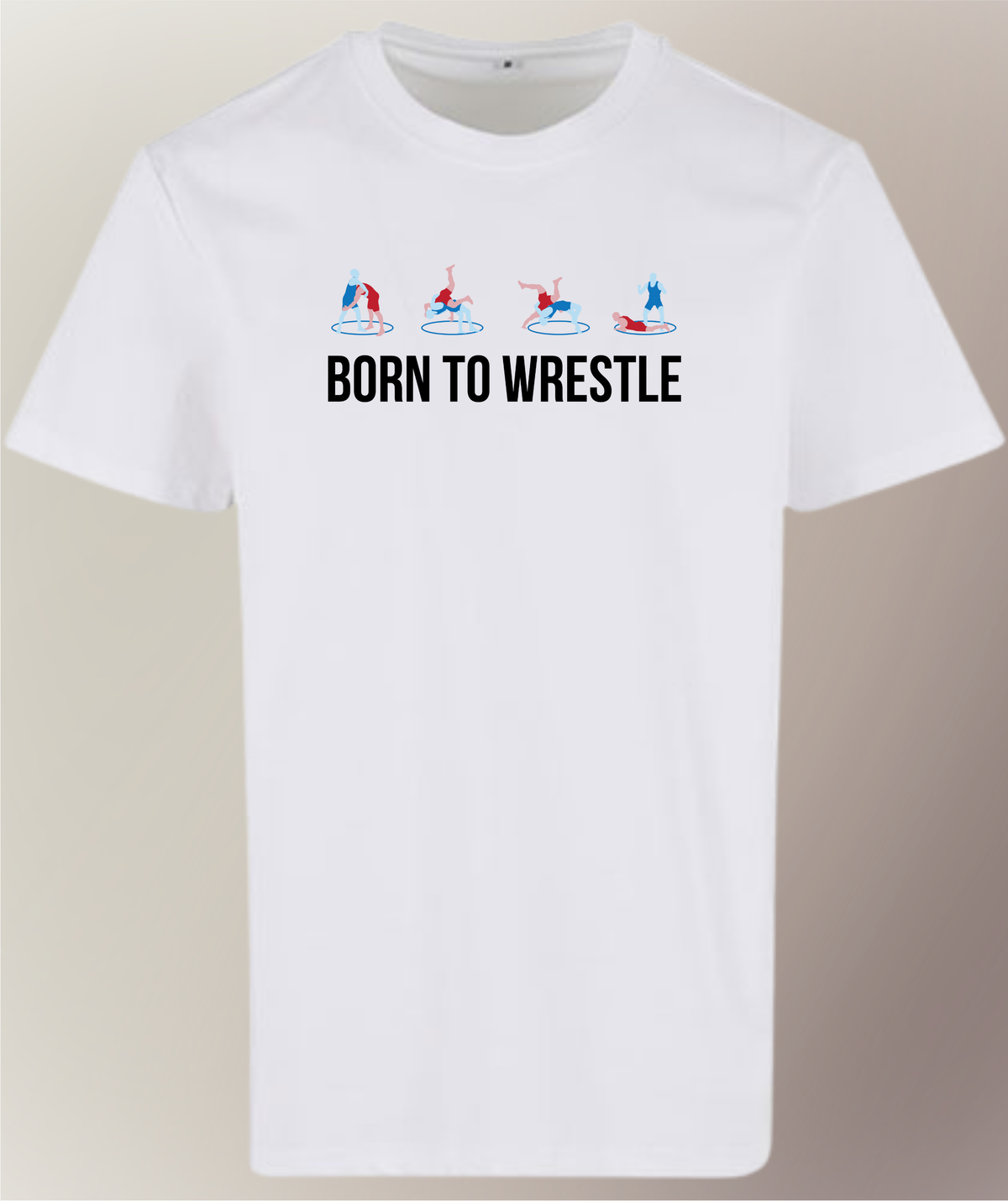 Premium T-Shirt - Herren - Born To Wrestle - GRECO