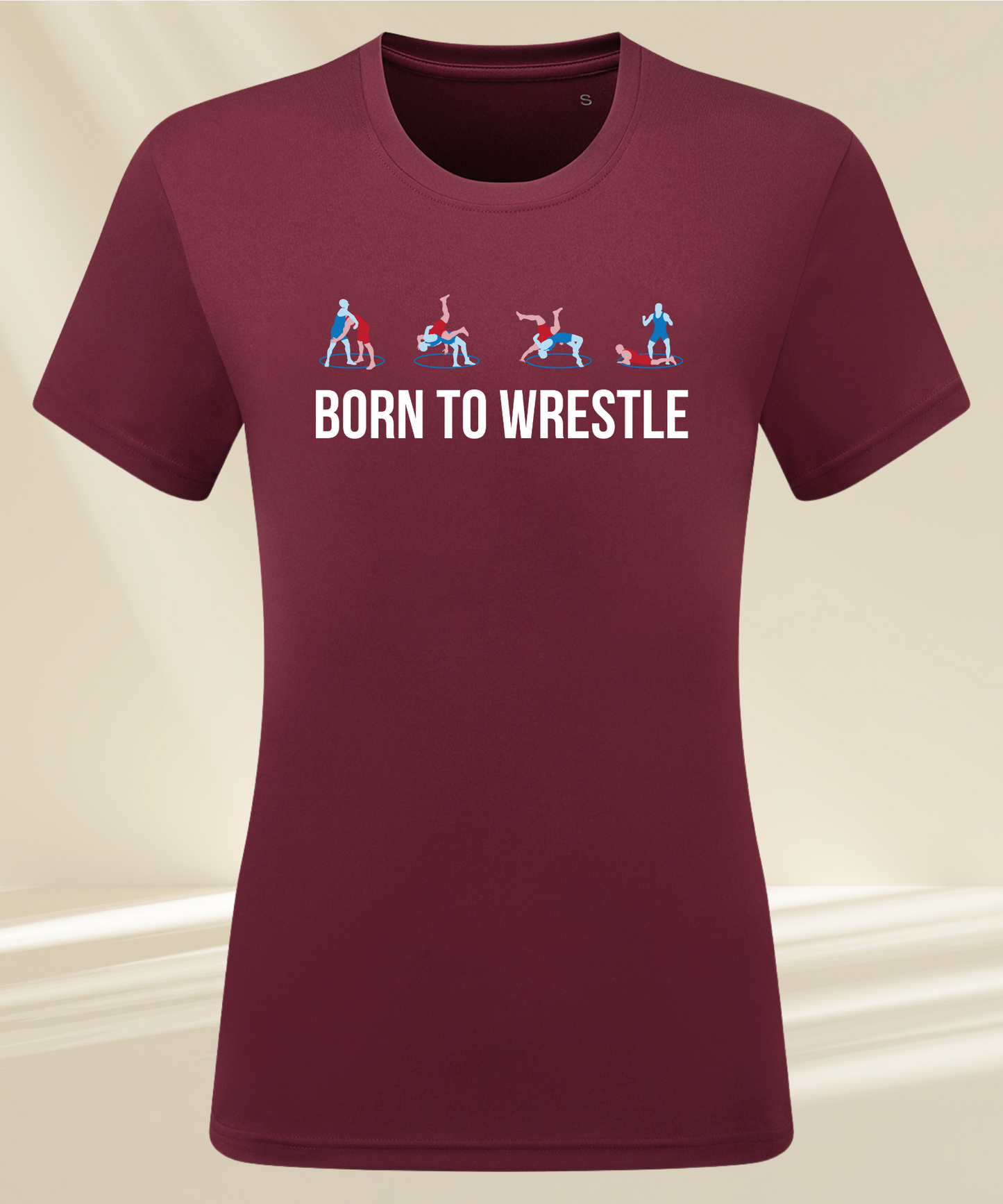 Trainings T-Shirt - Damen - Born To Wrestling