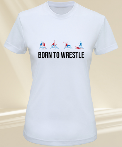 Trainings T-Shirt - Damen - Born To Wrestling