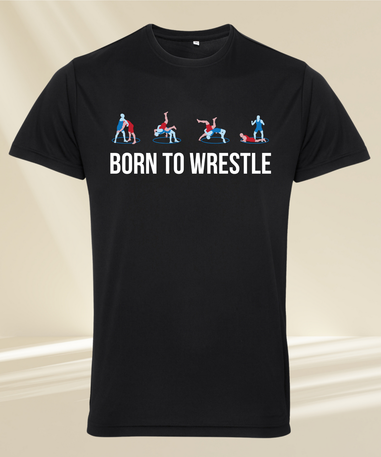 Trainings T-Shirt - Herren - Born To Wrestling