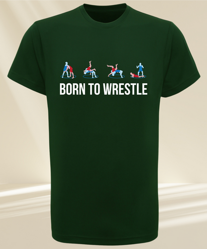 Trainings T-Shirt - Herren - Born To Wrestling