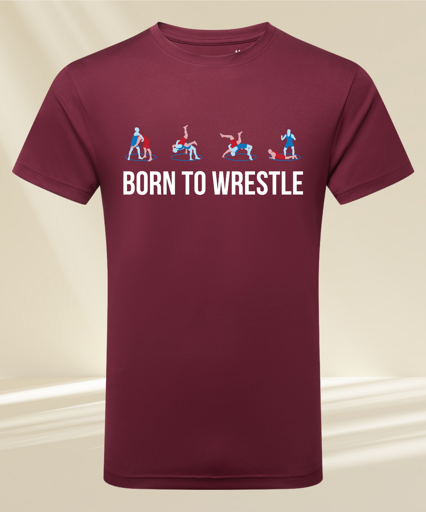 Trainings T-Shirt - Herren - Born To Wrestling