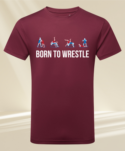 Trainings T-Shirt - Herren - Born To Wrestling