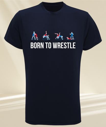 Trainings T-Shirt - Herren - Born To Wrestling