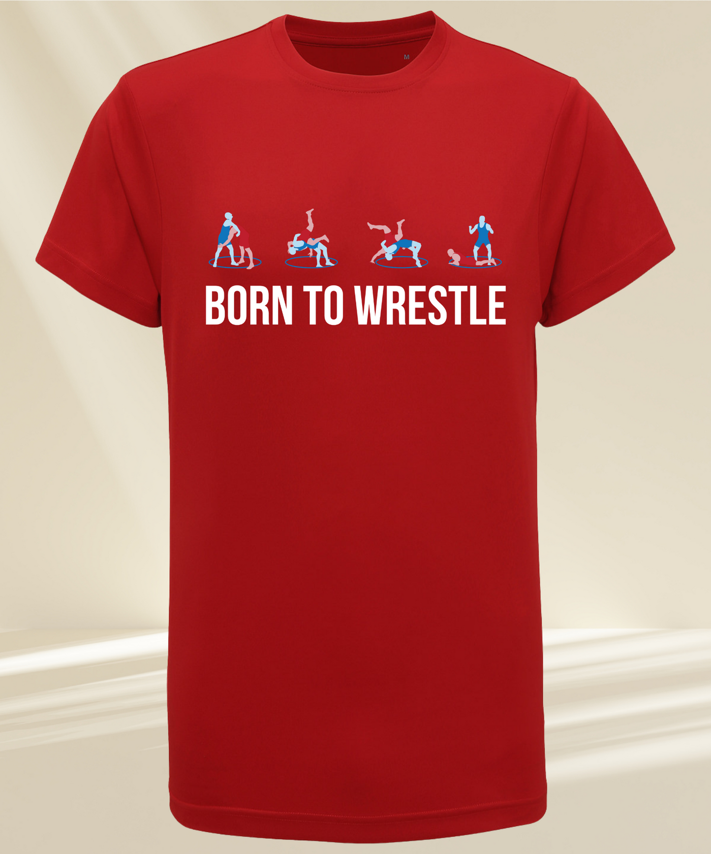 Trainings T-Shirt - Herren - Born To Wrestling