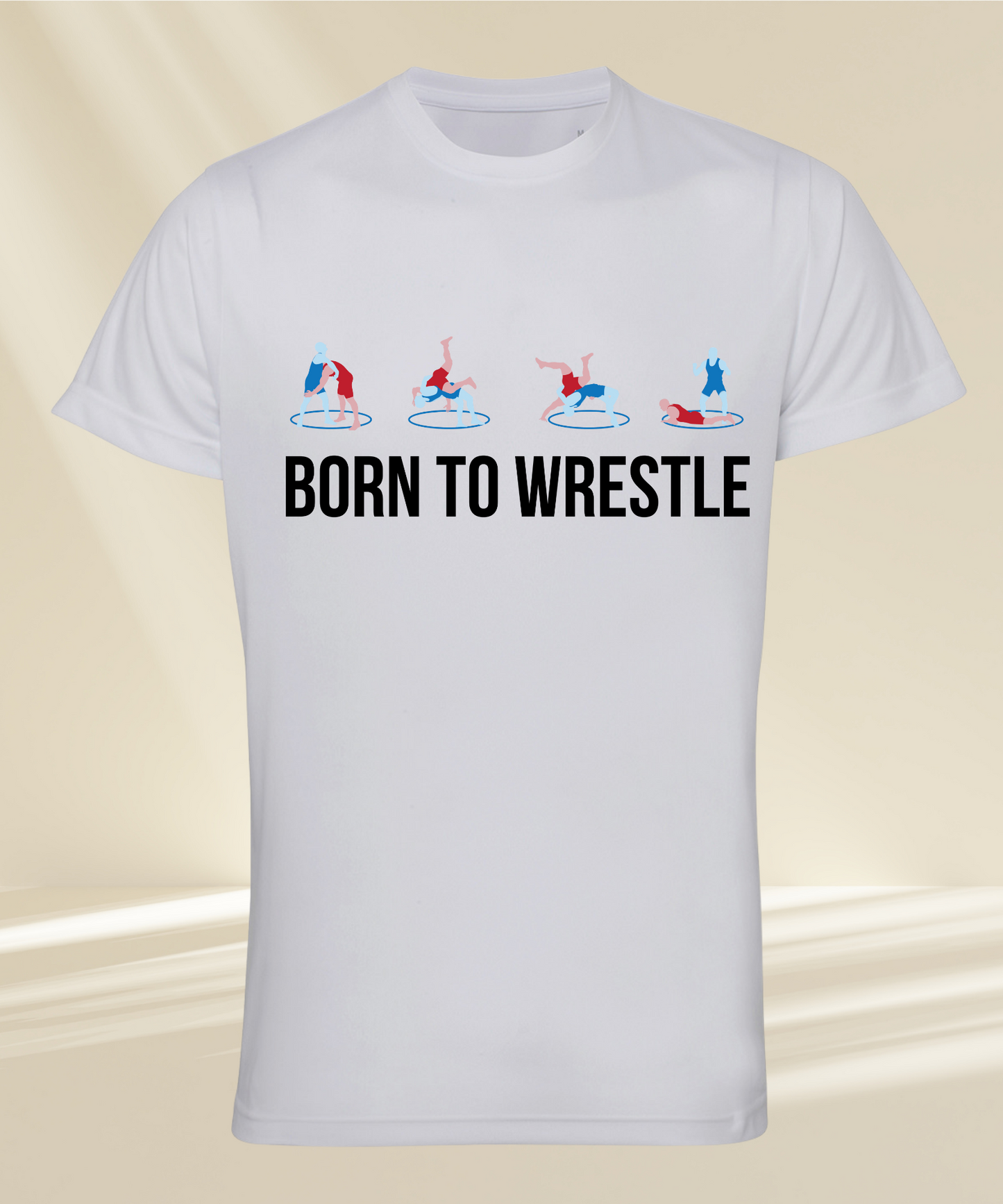 Trainings T-Shirt - Herren - Born To Wrestling