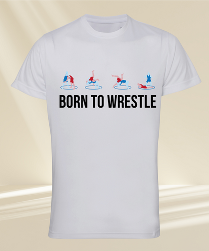 Trainings T-Shirt - Herren - Born To Wrestling
