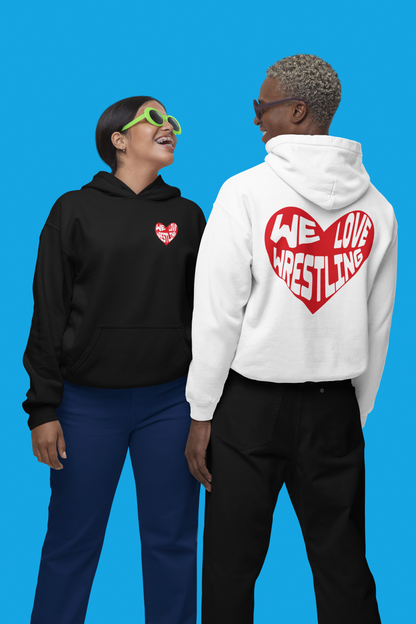 We Love Wrestling - beidseitig - Premium Hoodie