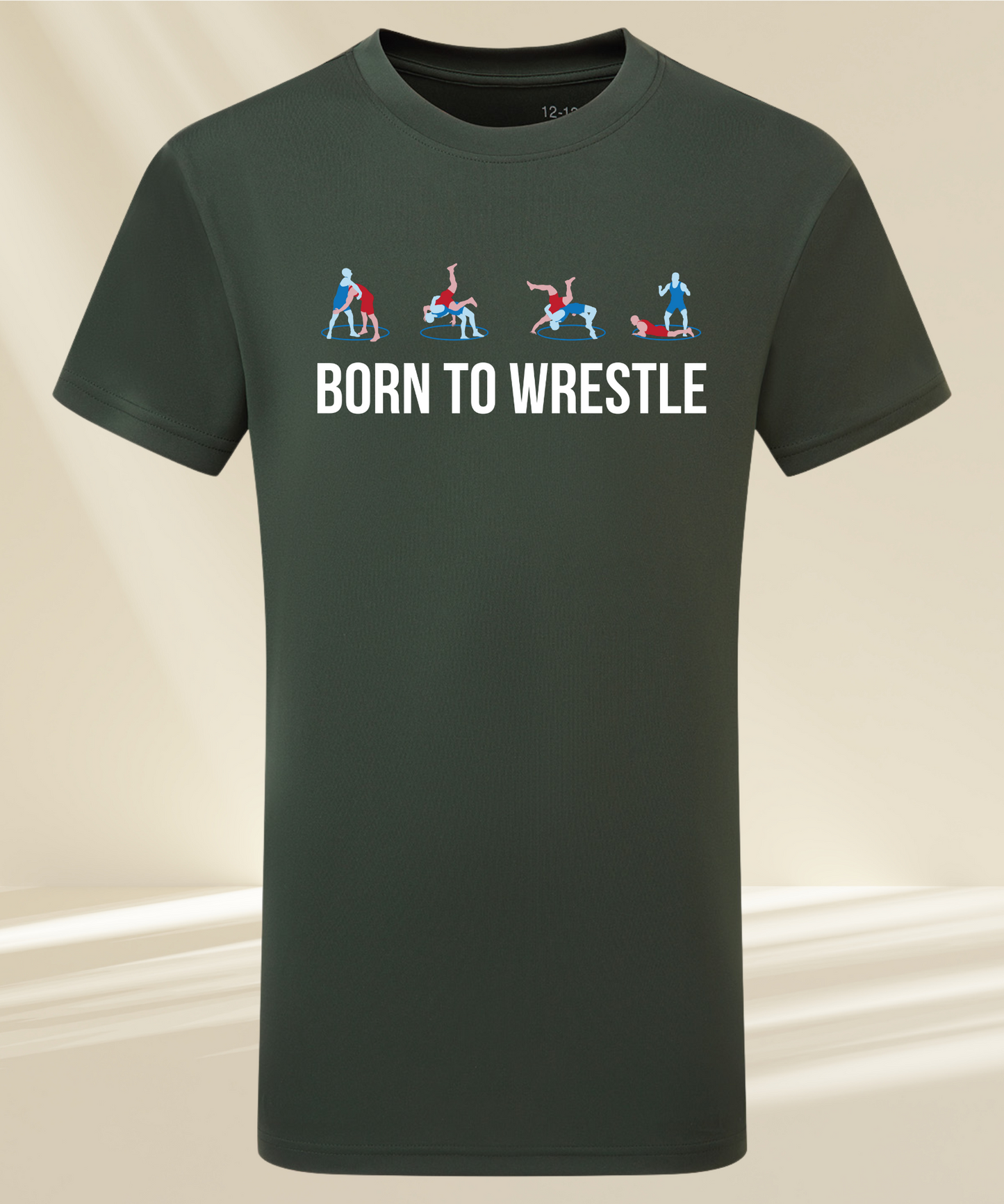Trainings T-Shirt - Kids - Born To Wrestling