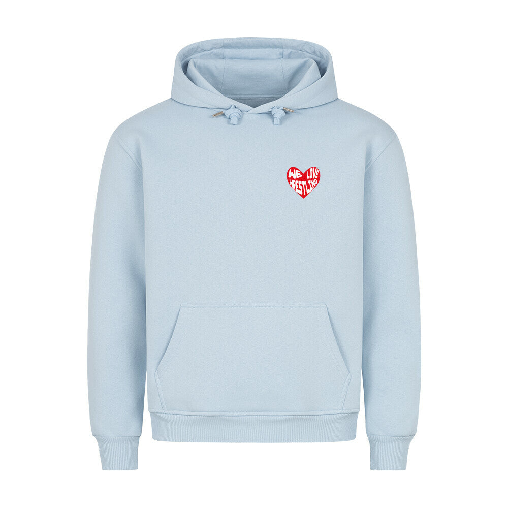 We Love Wrestling - einseitig - Premium Hoodie