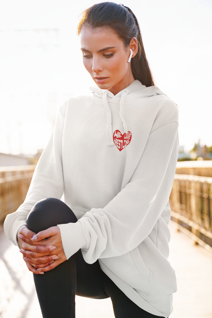 We Love Wrestling - einseitig - Premium Hoodie