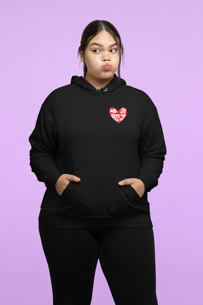 We Love Wrestling - einseitig - Premium Hoodie