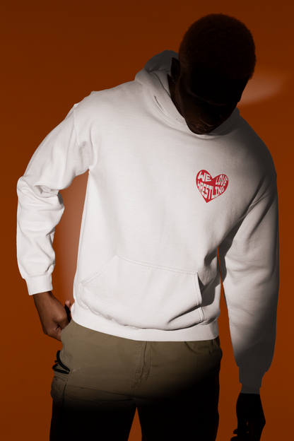 We Love Wrestling - beidseitig - Premium Hoodie